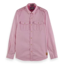 Scotch & Soda Regular Fit Refined Long Sleeve Shirt