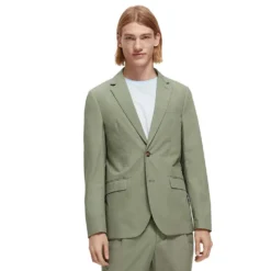 Scotch & Soda Unconstructed Dressed Poplin Blazer