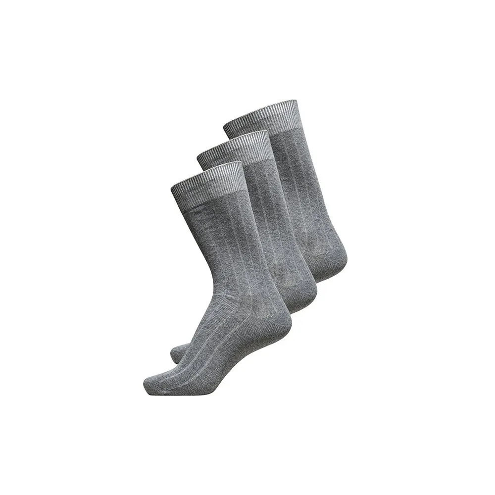 Selected Cotton Rib Socks 3 Pairs 1 Selected Cotton Rib Socks 3 Pairs