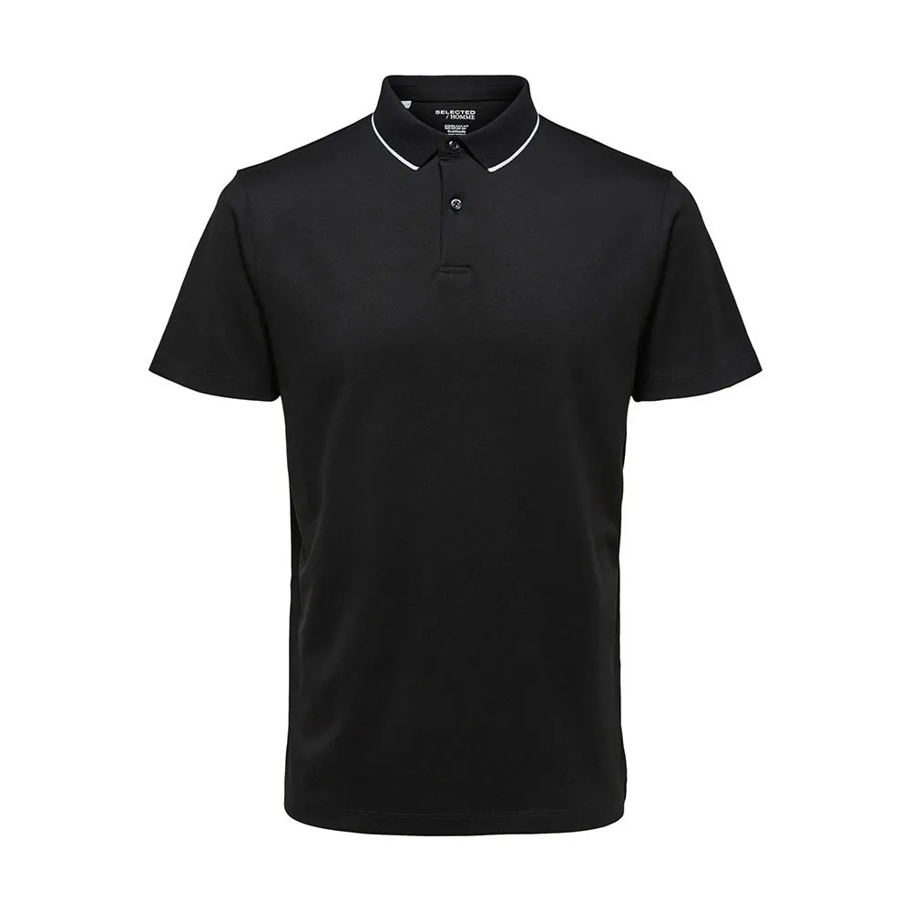 Selected Leroy Coolmax Short Sleeve Polo 3 Selected Leroy Coolmax Short Sleeve Polo - Image 3