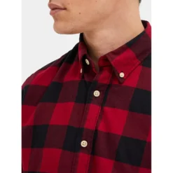 Selected Slim Flannel Long Sleeve Shirt -Hacket Clothing Shop selected slim flannel long sleeve shirt 4