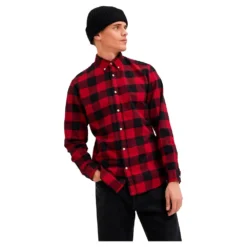 Selected Slim Flannel Long Sleeve Shirt -Hacket Clothing Shop selected slim flannel long sleeve shirt 5