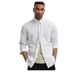 Selected Slim New Linen Long Sleeve Shirt 11 Selected Slim New Linen Long Sleeve Shirt -Hacket Clothing Shop selected slim new linen long sleeve shirt 5