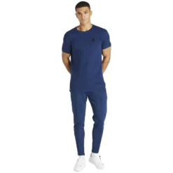 SikSilk Smart Essentials Short Sleeve Crew Neck T-Shirt -Hacket Clothing Shop siksilk smart essentials short sleeve crew neck t shirt 2