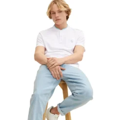 Tom Tailor 1031580 Short Sleeve Polo -Hacket Clothing Shop tom tailor 1031580 short sleeve polo 4