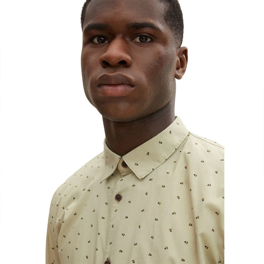 Tom Tailor Fitted Printed Long Sleeve Shirt 6 Tom Tailor Fitted Printed Long Sleeve Shirt - Image 6