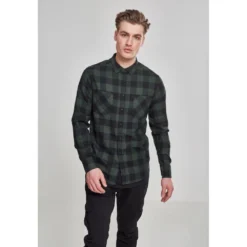 URBAN CLASSICS Basic Flannel Shirt