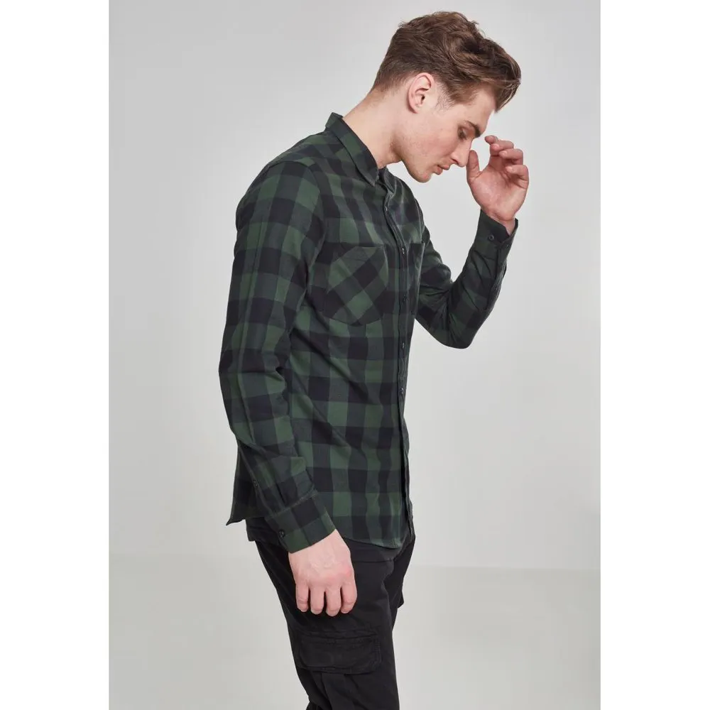 URBAN CLASSICS Basic Flannel Shirt 6 URBAN CLASSICS Basic Flannel Shirt - Image 6