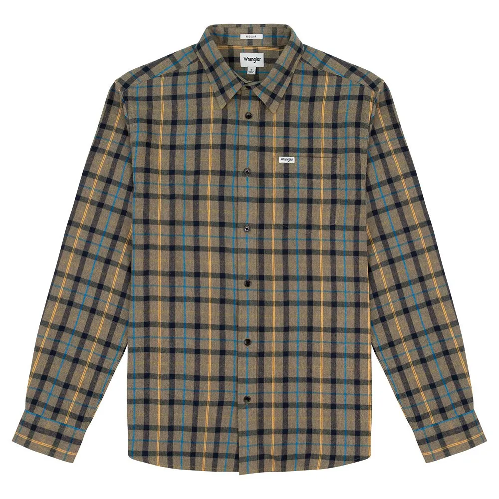 Wrangler 1 Pocket Long Sleeve Shirt 3 Wrangler 1 Pocket Long Sleeve Shirt - Image 3