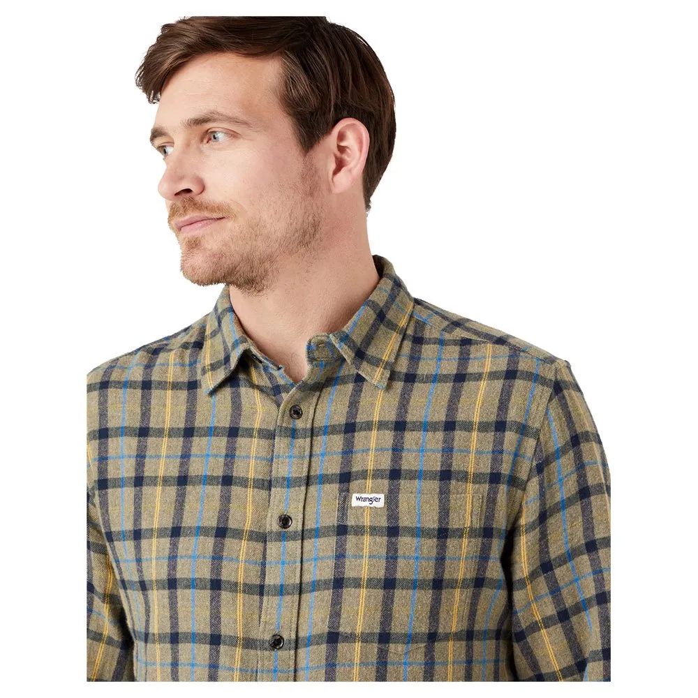 Wrangler 1 Pocket Long Sleeve Shirt 4 Wrangler 1 Pocket Long Sleeve Shirt - Image 4