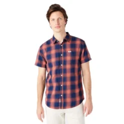 Wrangler 1 Pocket W5J1BKX79 Short Sleeve Shirt