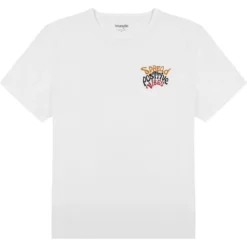 Wrangler Positive Vibes Short Sleeve T-Shirt -Hacket Clothing Shop wrangler positive vibes short sleeve t shirt 2